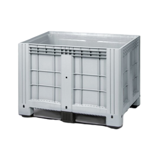 Пластиковый контейнер IBOX 1200х800 сплошной на полозьях